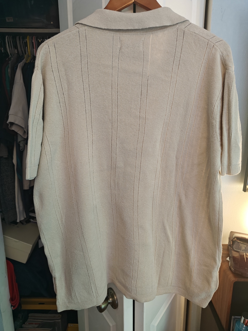 Taylor Stitch Valencia Linen Sweater Polo - Johnny Collar - Picture 7 of 9